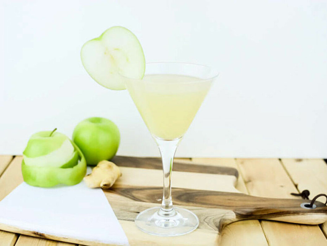 Apple ginger martini. Recept på apple ginger martini