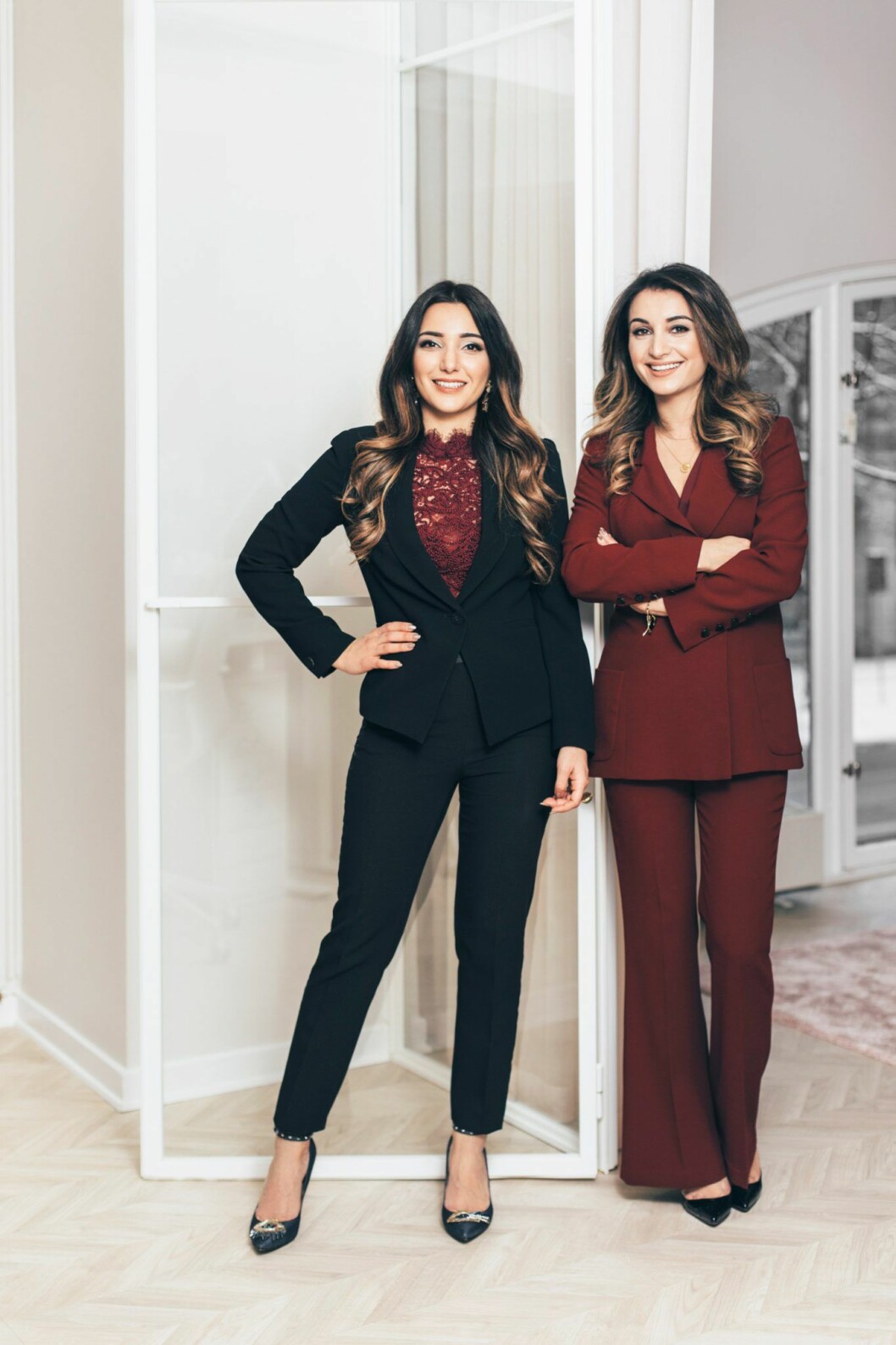 Arbilina Nissan och Nina Akbari, grundare Dashl