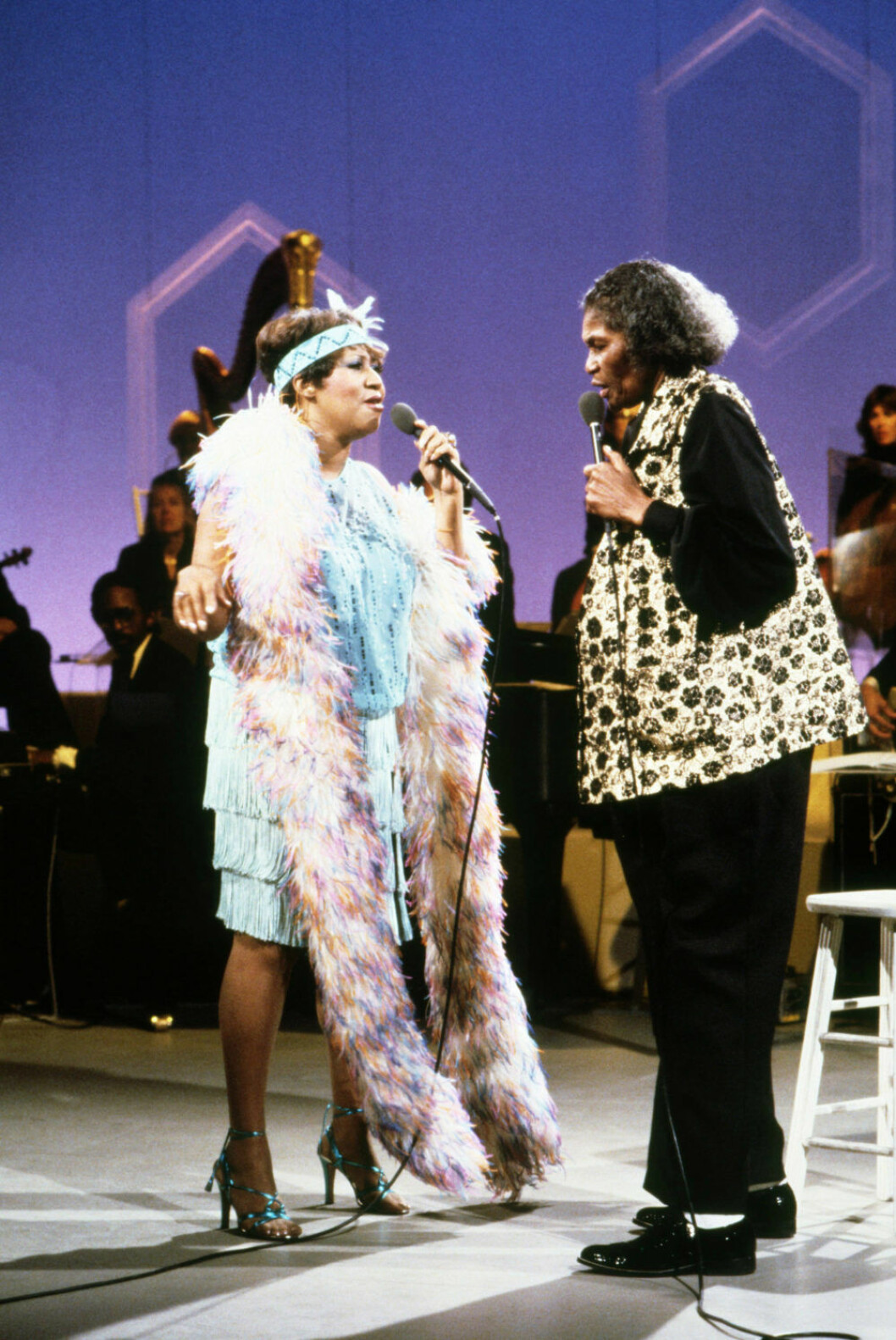 Aretha Franklin, Big Mama Thornton 1980. 