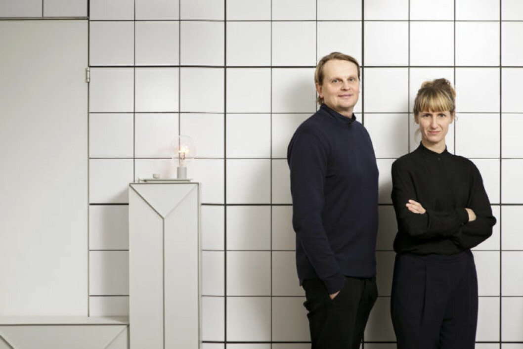 Mattias Ståhlbom och Gabriella Gustafson. Foto: Mikael Lundblad Mattias Ståhlbom och Gabriella Gustafson