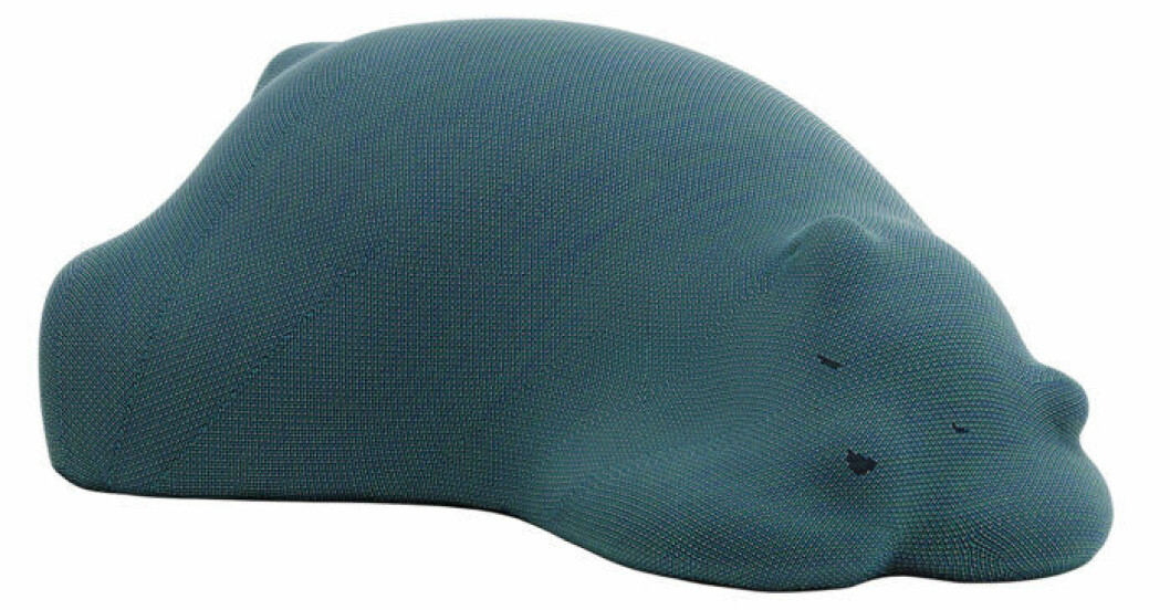 Fotpall Resting Bear, Front (Anna Lindgren & Sofia Lagerkvist), Vitra
