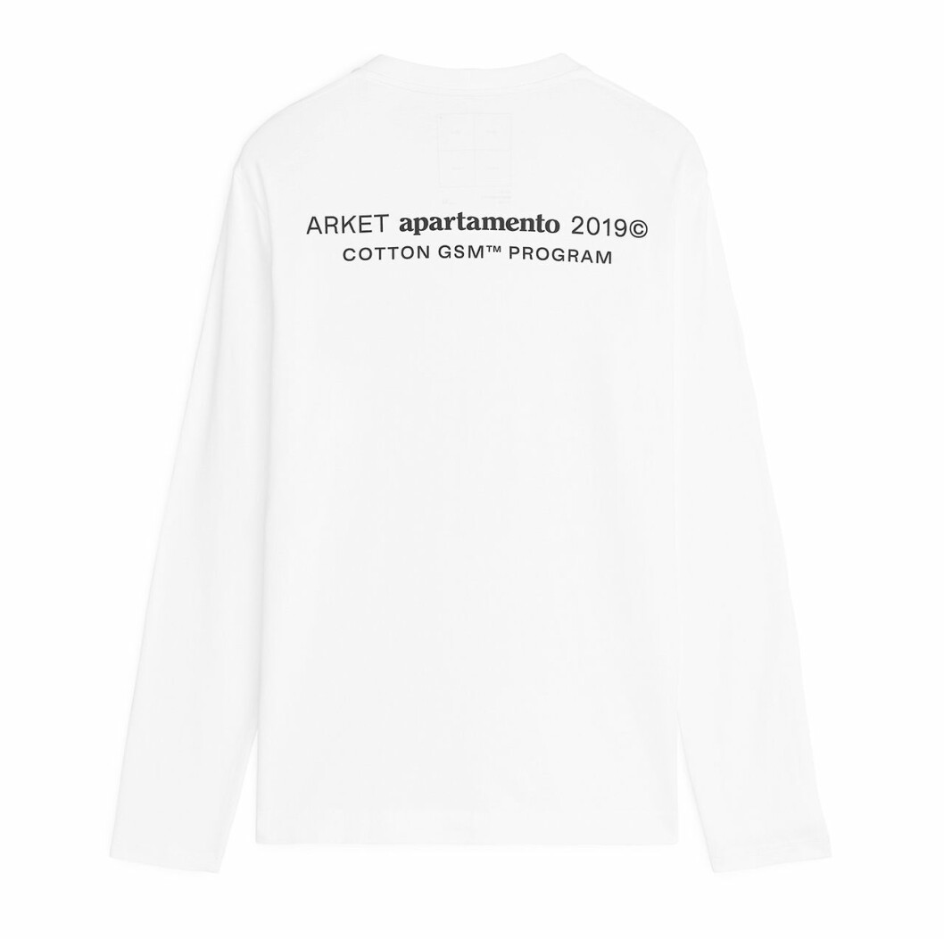 Arket x Apartamento – tröja 4 baksida