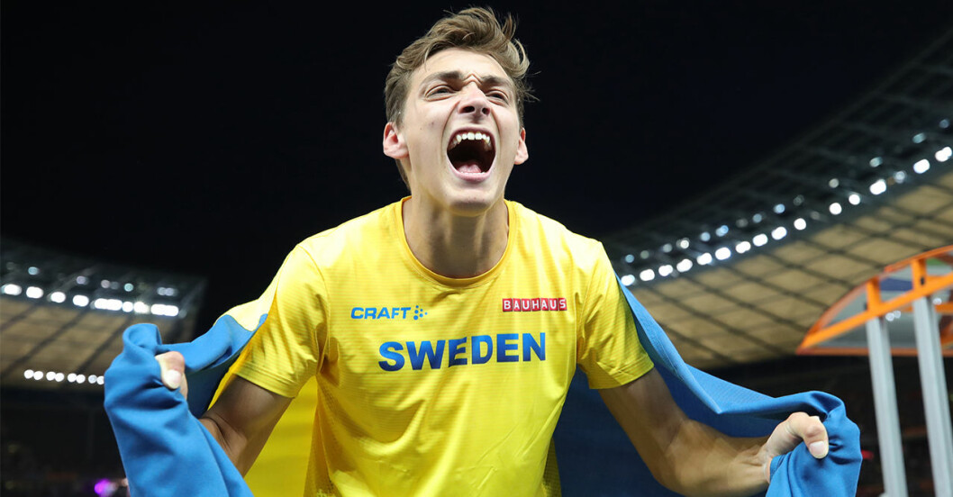 <em>Foto: Michael Kappeler/TT</em> Armand Duplantis tog EM-guld i Berlin 2018