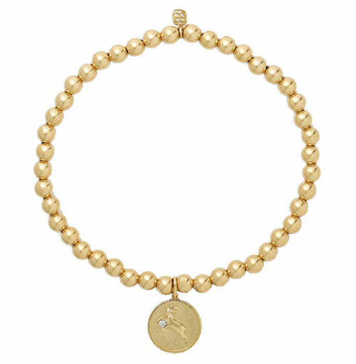 armband med stjärntecken zodiac guld