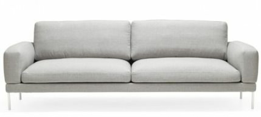 Soffa <em>Armilla</em>, design Emma Olbers, bredd 232 cm, 24 000 kr, Ire Möbel. Armilla_vitaben_soffa