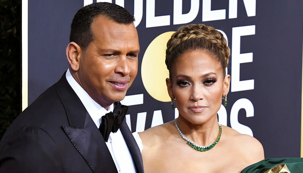 Alex Rodriguez och Jennifer Lopez blev ett par 2017.