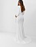 En bild på en bröllopsklänning i fishtailmodell med v-ringad rygg från Asos.