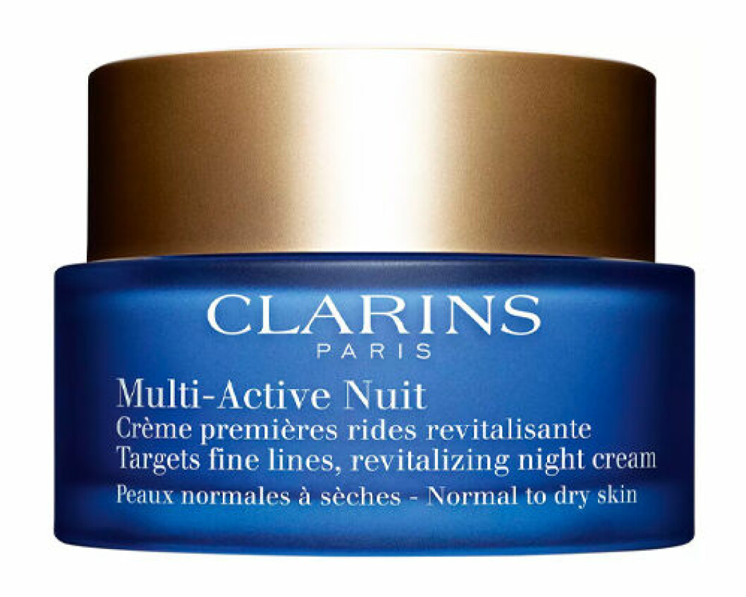 bästa återfuktande nattkräm clarins bäst i test