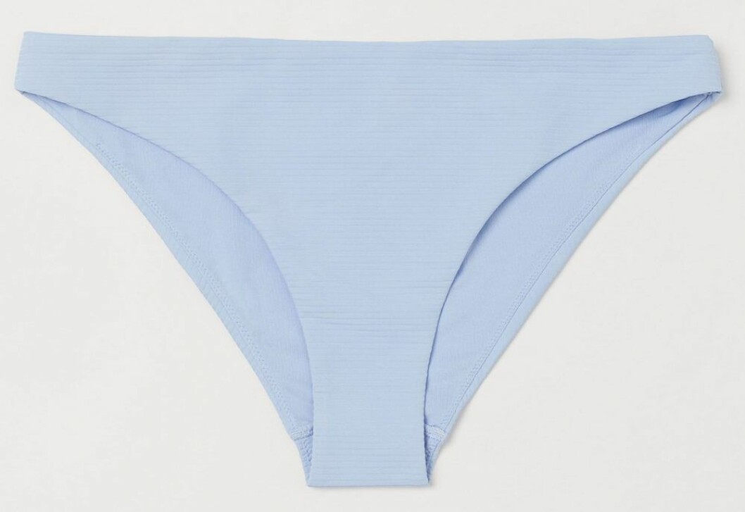ljusblå bikinitrosa från H&M.