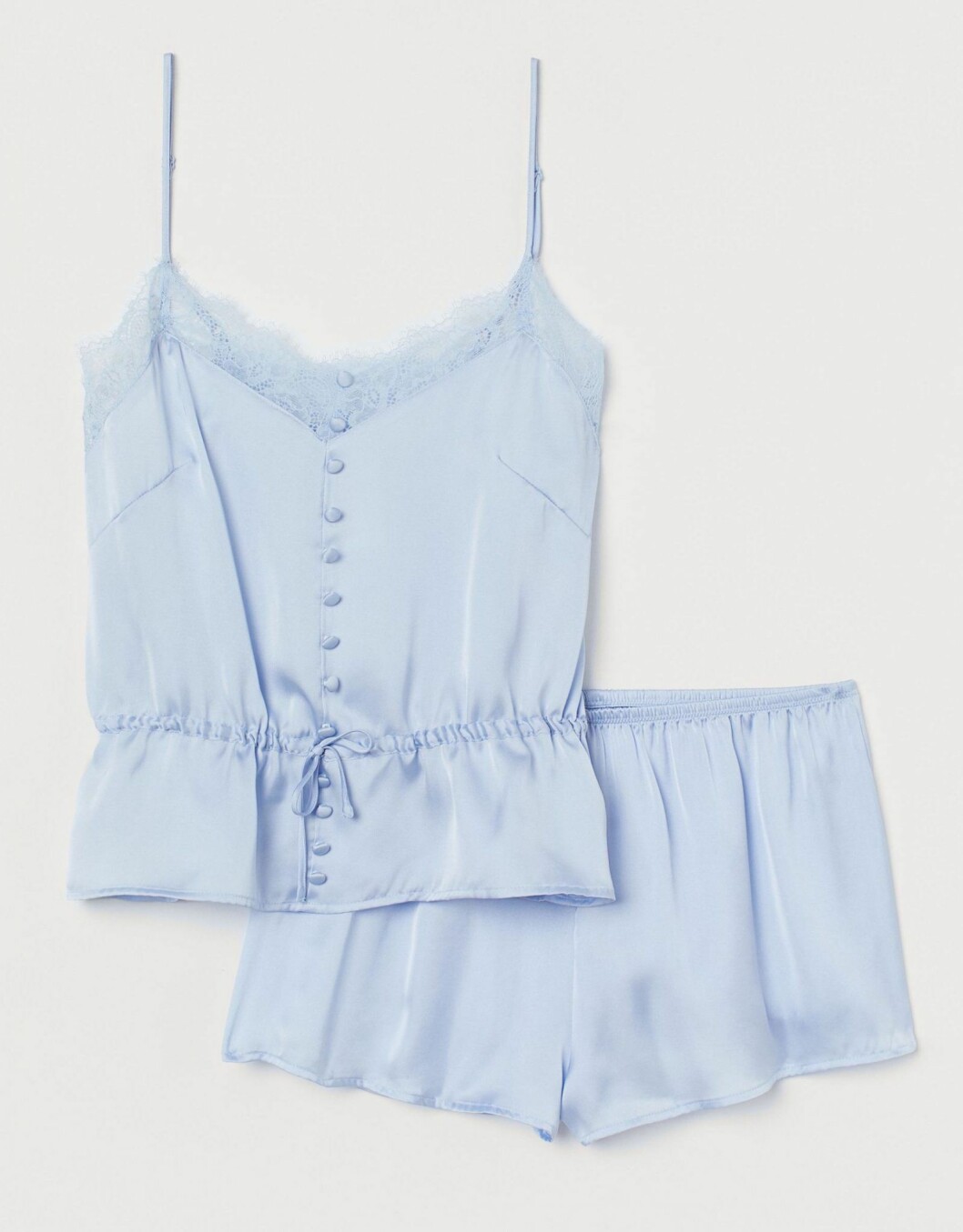 Ljusblått pyjamasset från H&M.