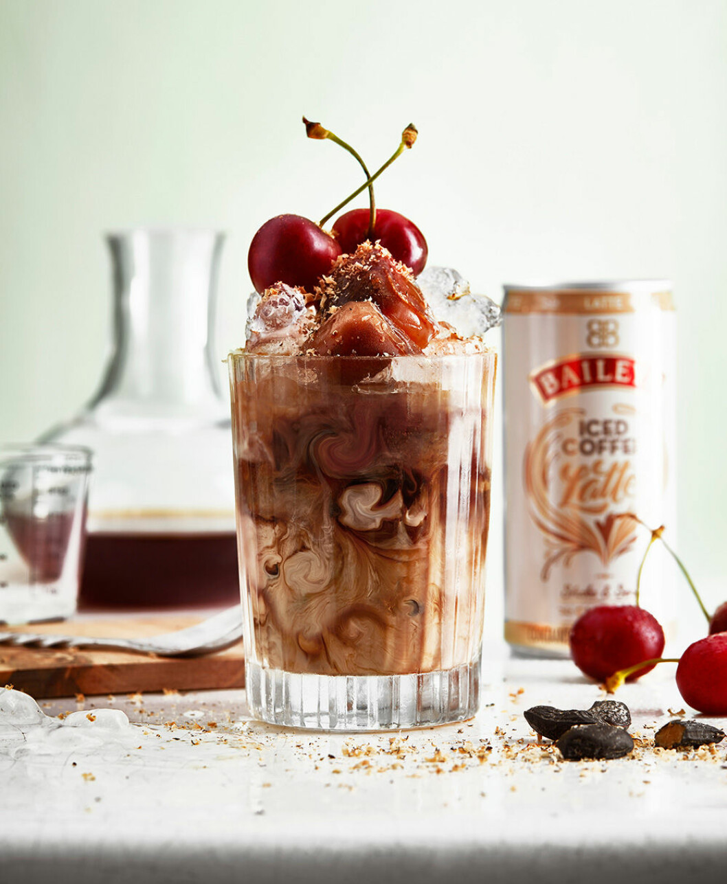 Cold Brew Baileys Latte. Cold Brew Baileys Latte.