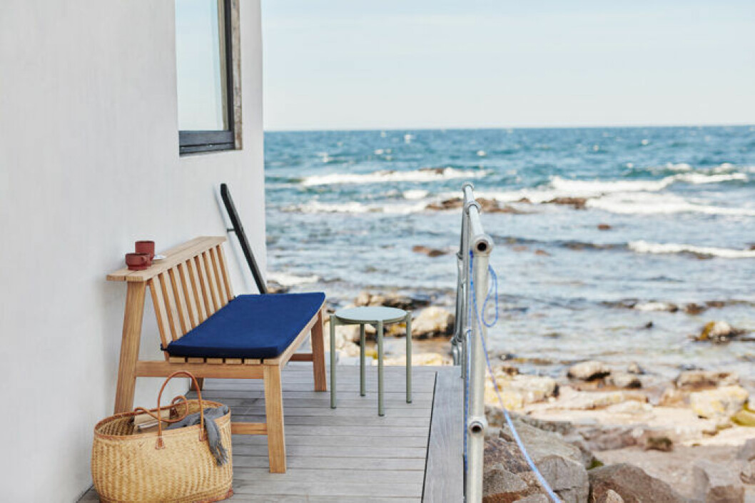 Loppisfynda utemöbler och ge dem nytt liv på balkongen. Foto: Skagerak Loppisfynda utemöbler och ge dem nytt liv på balkongen.