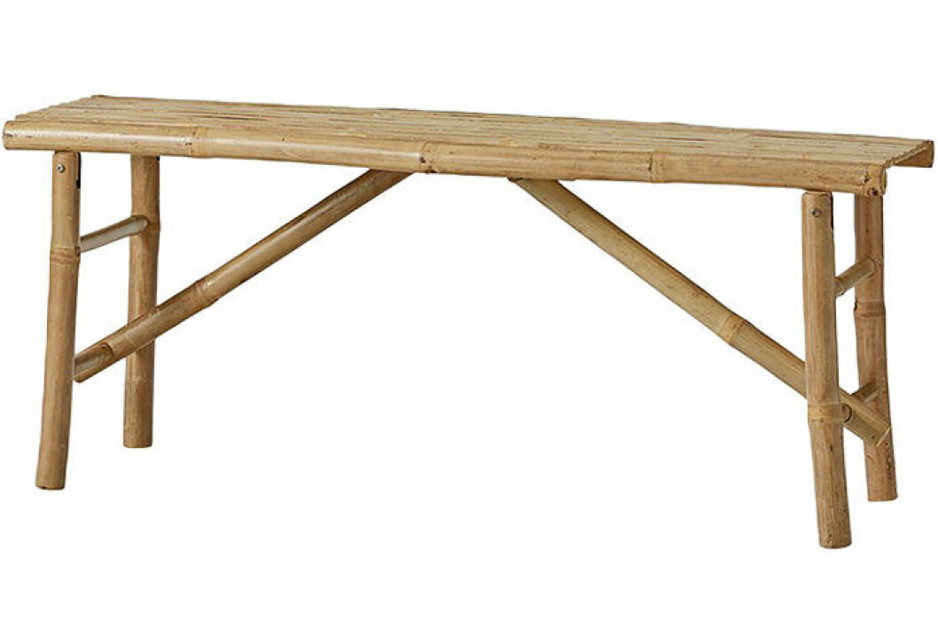 praktisk bambubänk