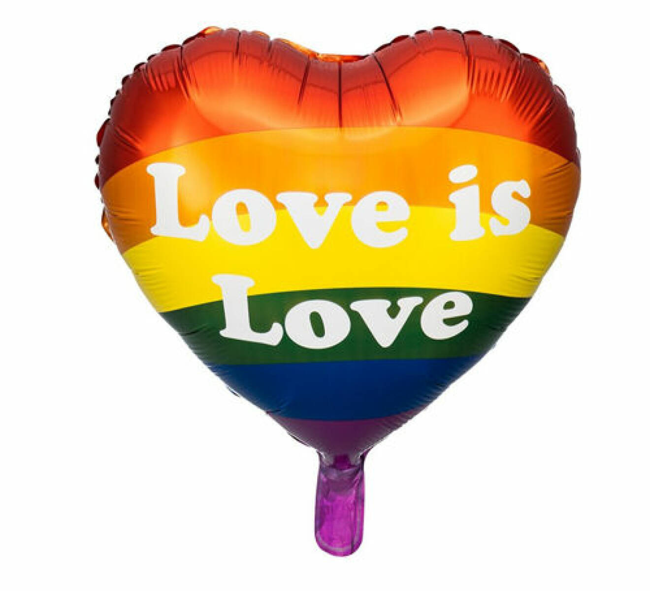 regnbågs ballong Love is love