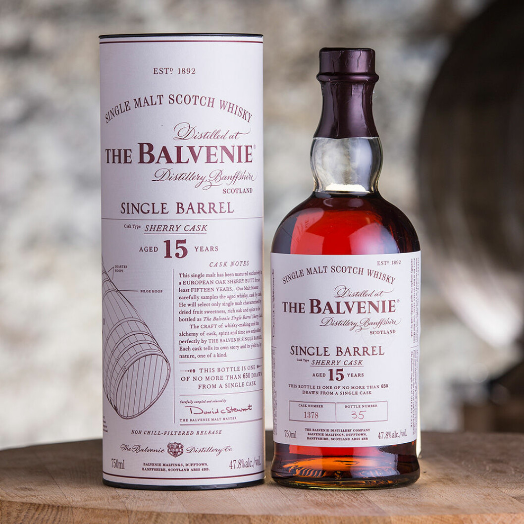 Balvenie 15 YO Single Barrel Sherry Cask.