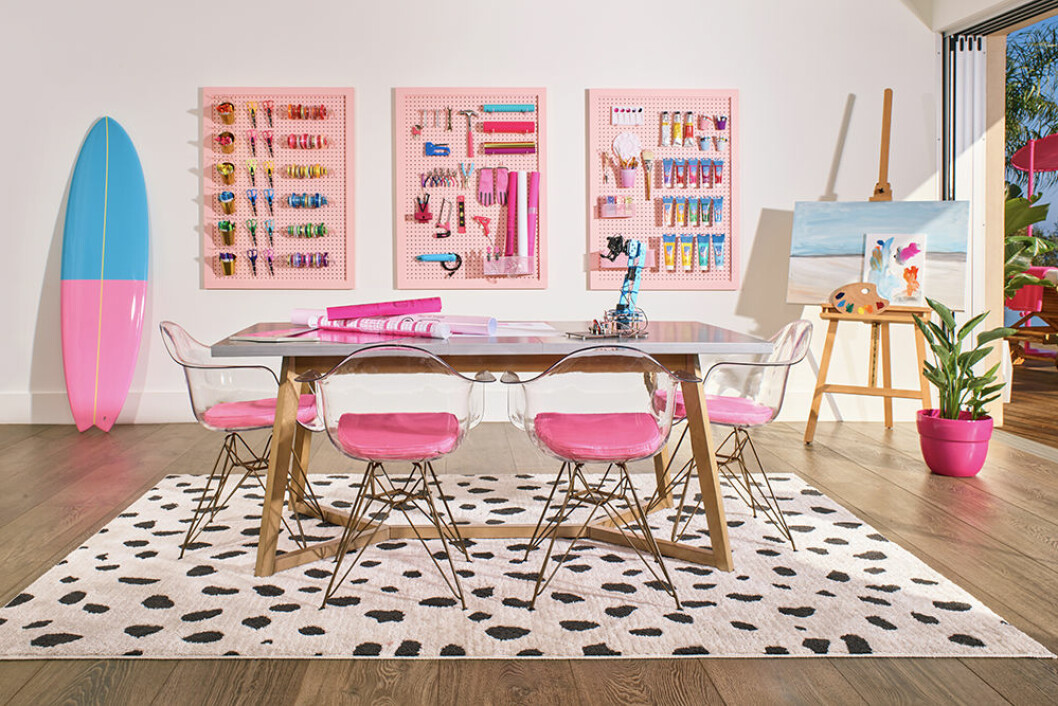 Hobbyrum i Barbies Malibuhus