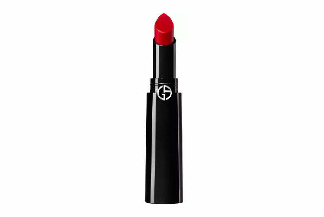 bäst i test rött läppstift giorgio armani lip power vivid color long wear lipstick