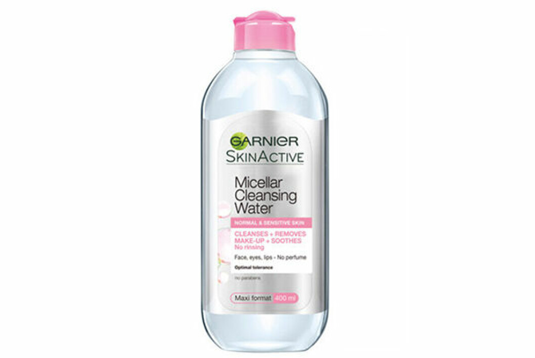 BÄSTA ANSIKTSRENGÖRING BUDGET, MICELLAR CLEANSING WATER – GARNIER