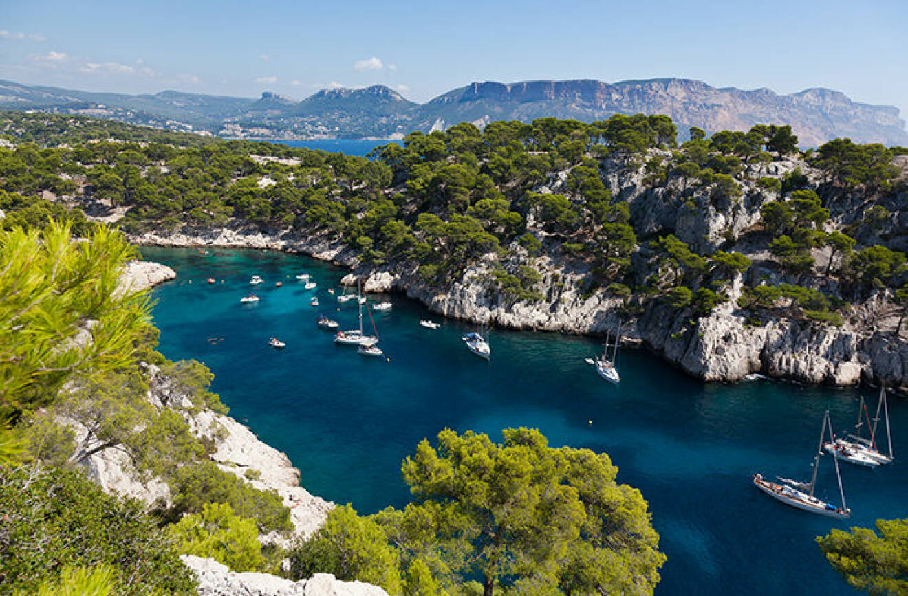 Vackra Provence i Frankrike är ett av de bästa resmålen att besöka i Europa
