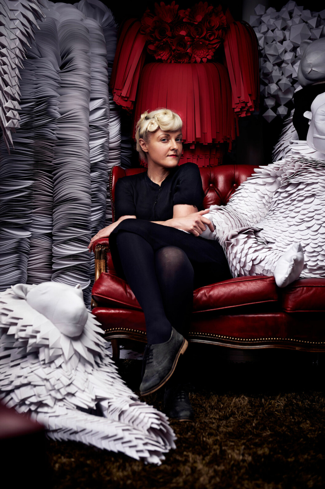 Konstnären och designern Bea Szenfeld. Bild på konstnären och designern Bea Szenfeld