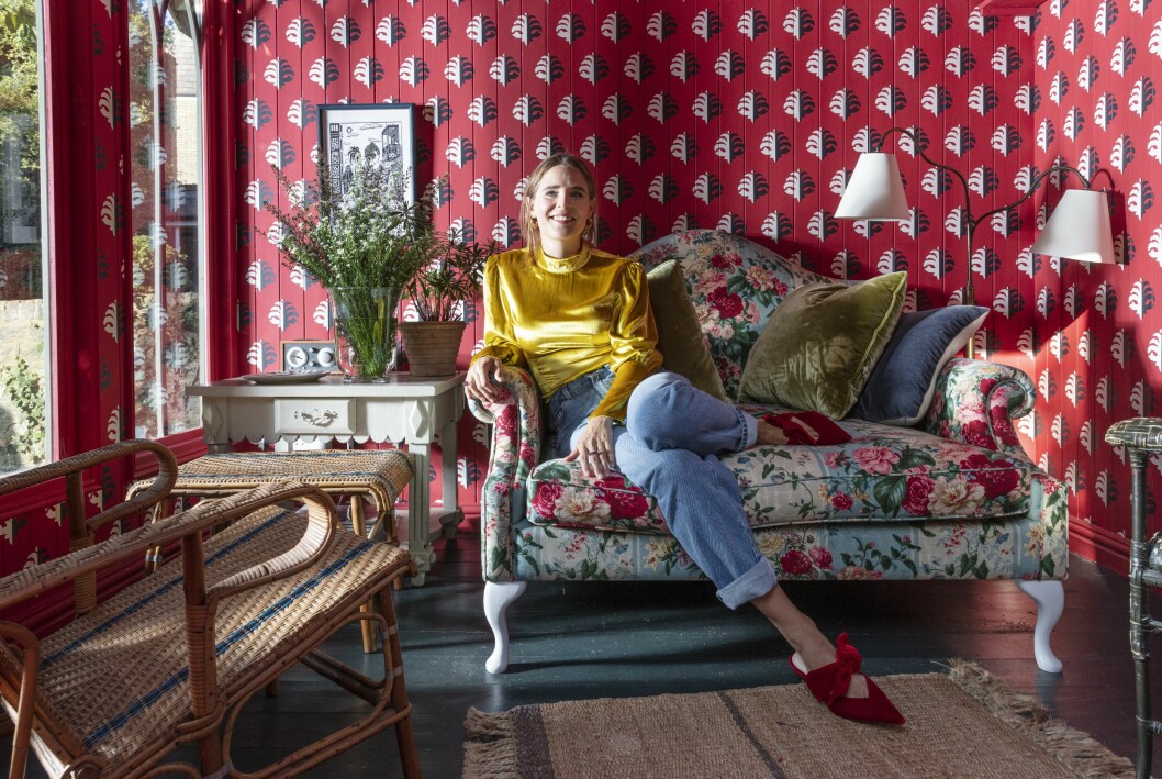 Hemma hos Beata Heuman som vann Årets Inredare på ELLE Deco Design Awards 2021 garden house