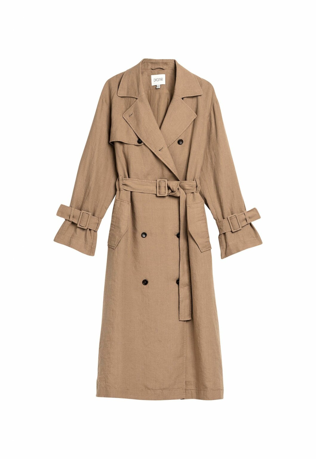 House of Dagmar Becky Coat i 100% lin