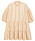 beige a-linjeformad klänning