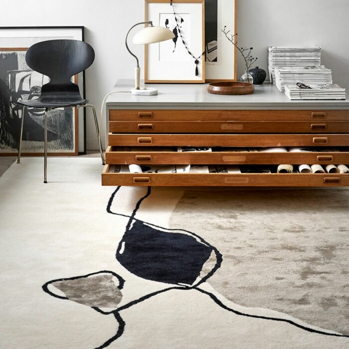 beige inredning