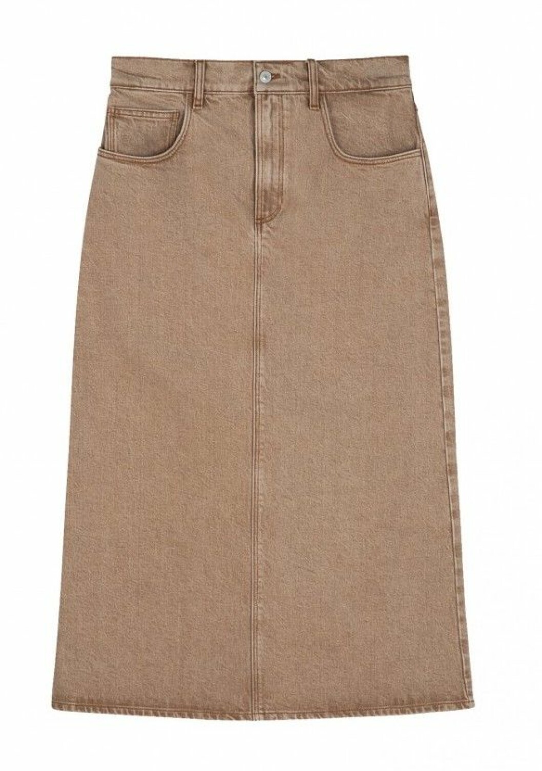 Beige jeanskjol från House of Dagmar.