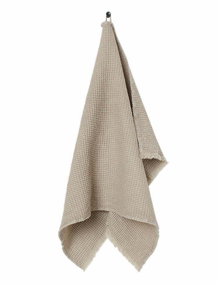 beige kökshandduk från hm