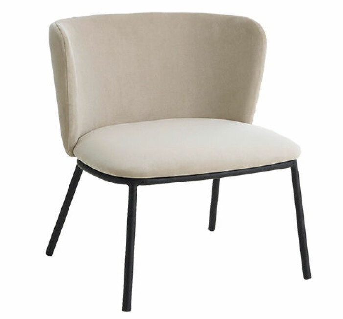 beige loungestol