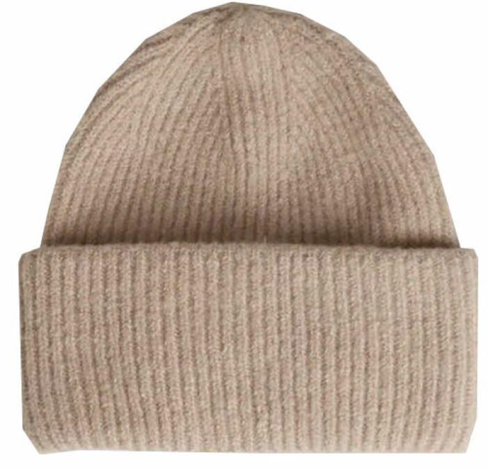 beige mössa
