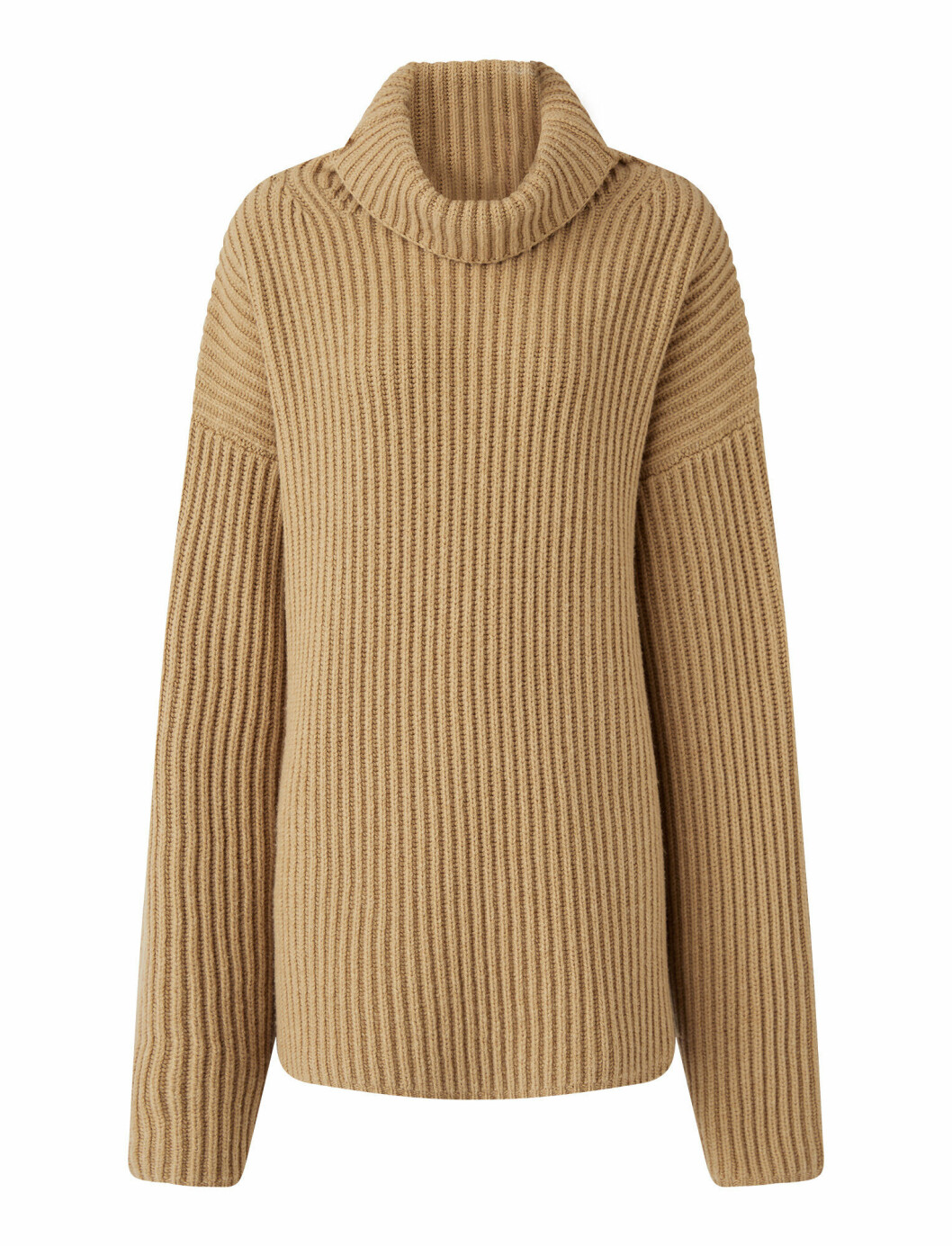 Stickad oversized tröja i beige från Joseph
