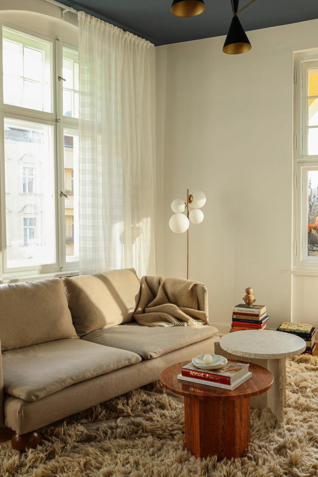 hemtrevlig modern inredning