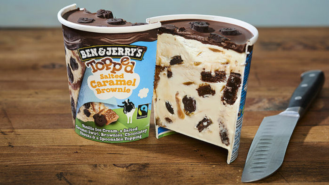 Ben & Jerry’s lanserar glass med chokladlock. Ben & Jerry's lanserar glass med chokladlock.