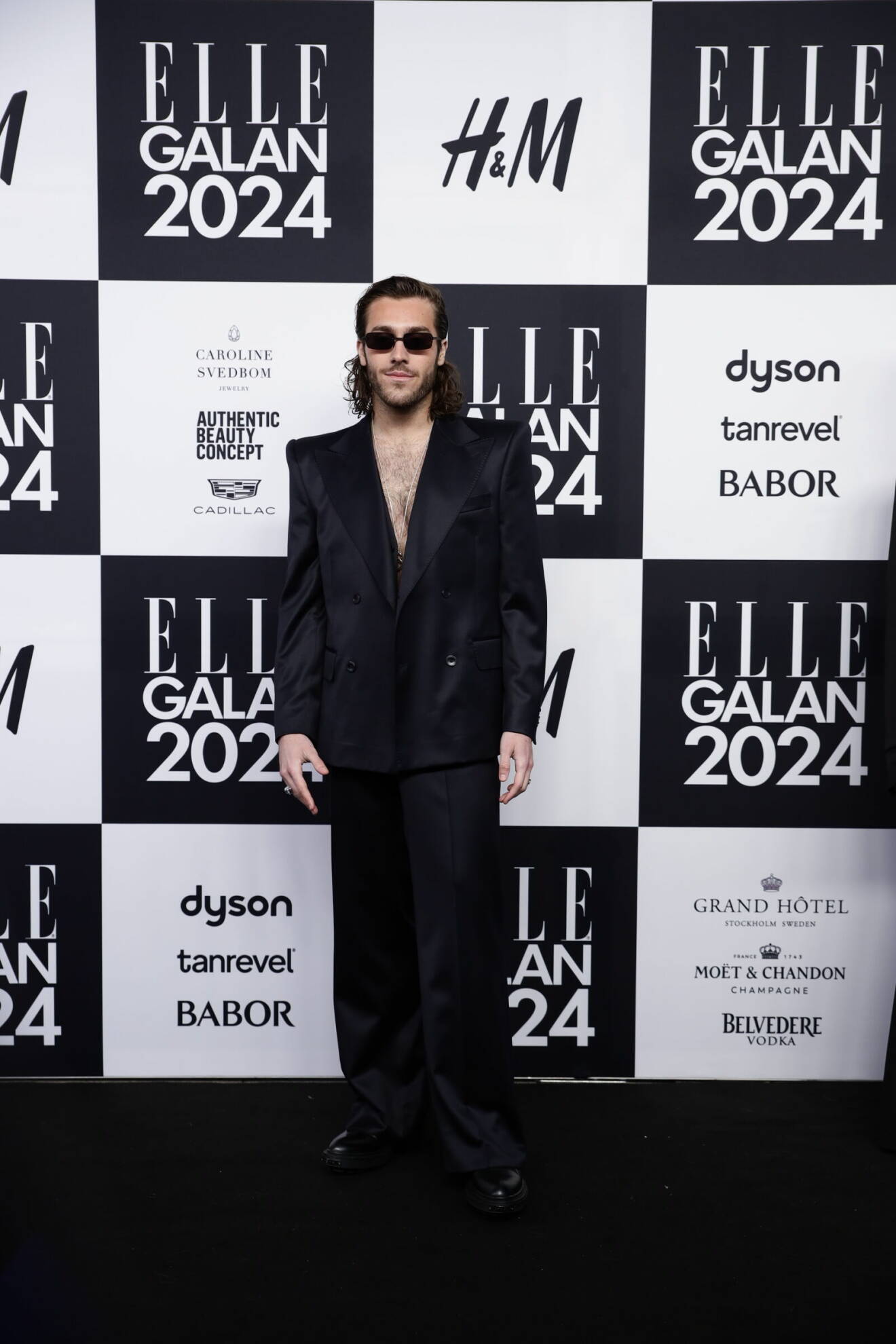 Benjamin Ingrosso på Elle-galan