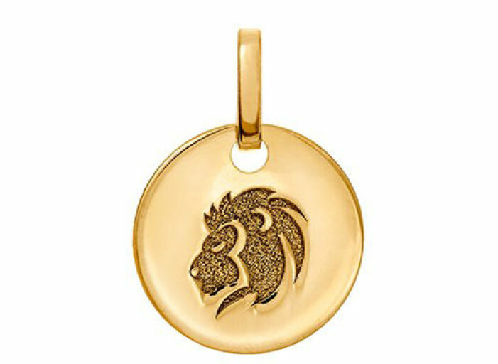 berlock med stjärntecken guld