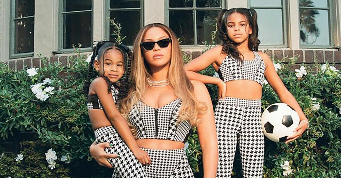 Beyoncé och hennes döttrar