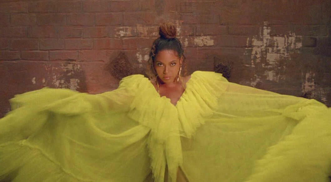 Beyonce iklädd Selam Fessahaye på Black Is King