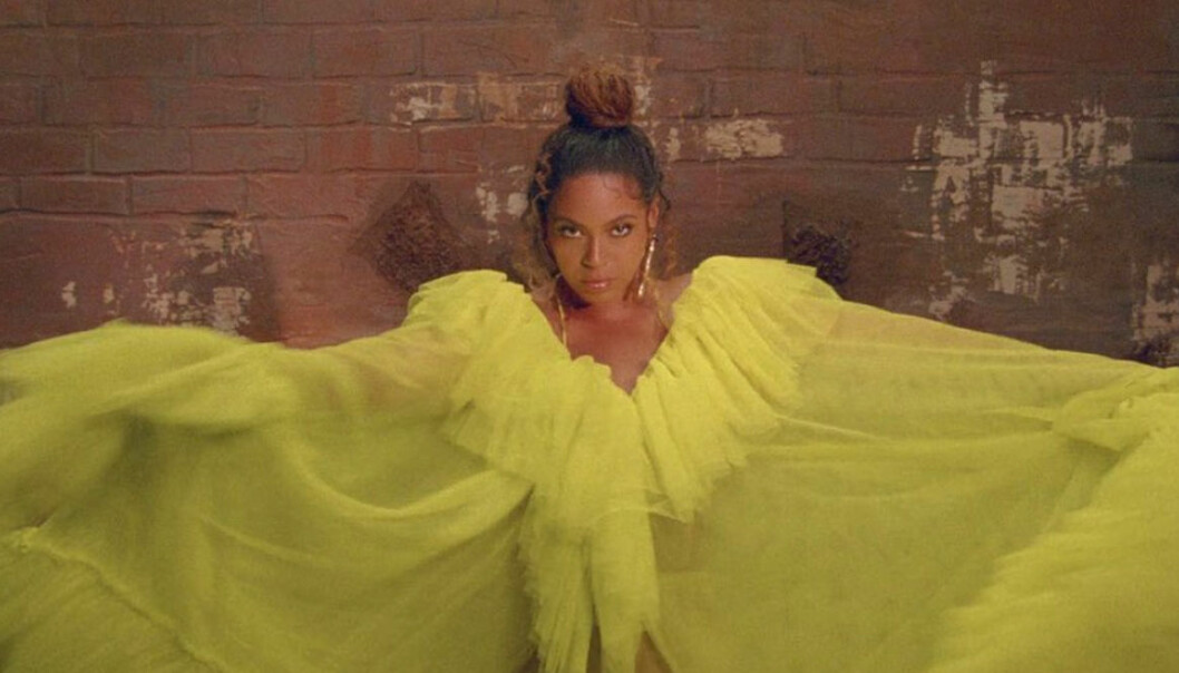 Beyonce iklädd Selam Fessahaye i Black Is King