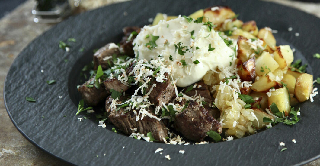 Biff Rydberg med senapsgrädde – Catarina Königs recept | ELLE