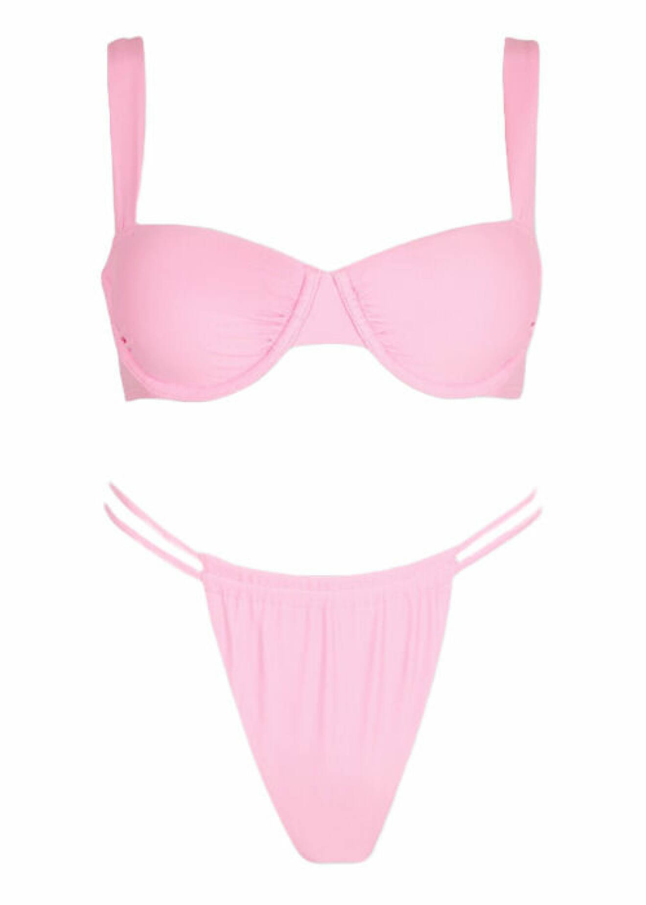 rosa bikini från bikbok