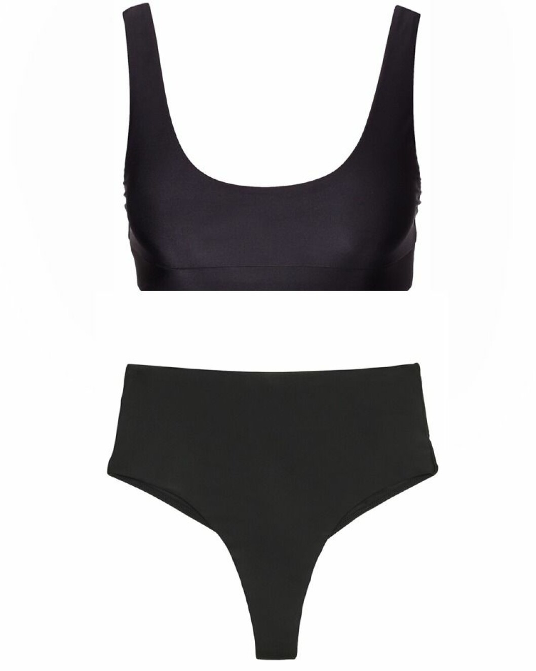 Svart enkel bikini från NLY Beach.
