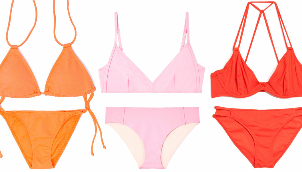 10 bikinis i sommarens finaste karamellfärger