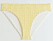 gul bikinitrosa med rutmönster från & Other stories.