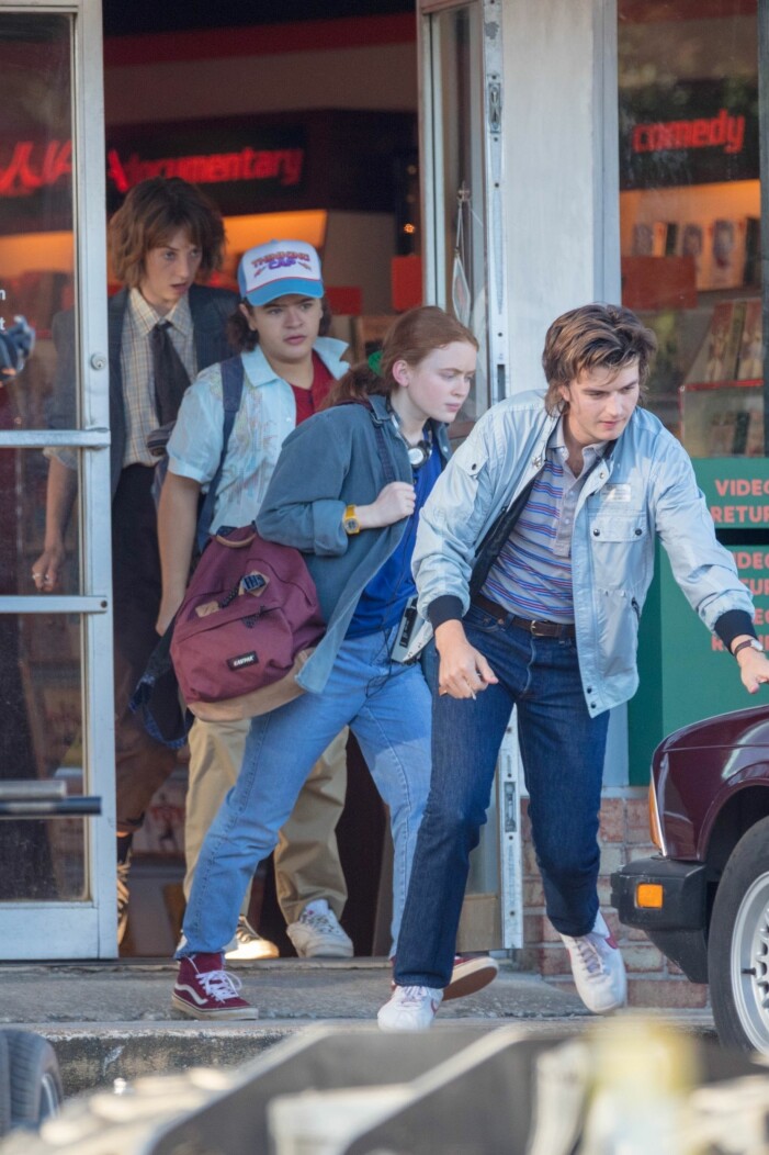 Bilder från inspelningarna av Stranger Things säsong 4