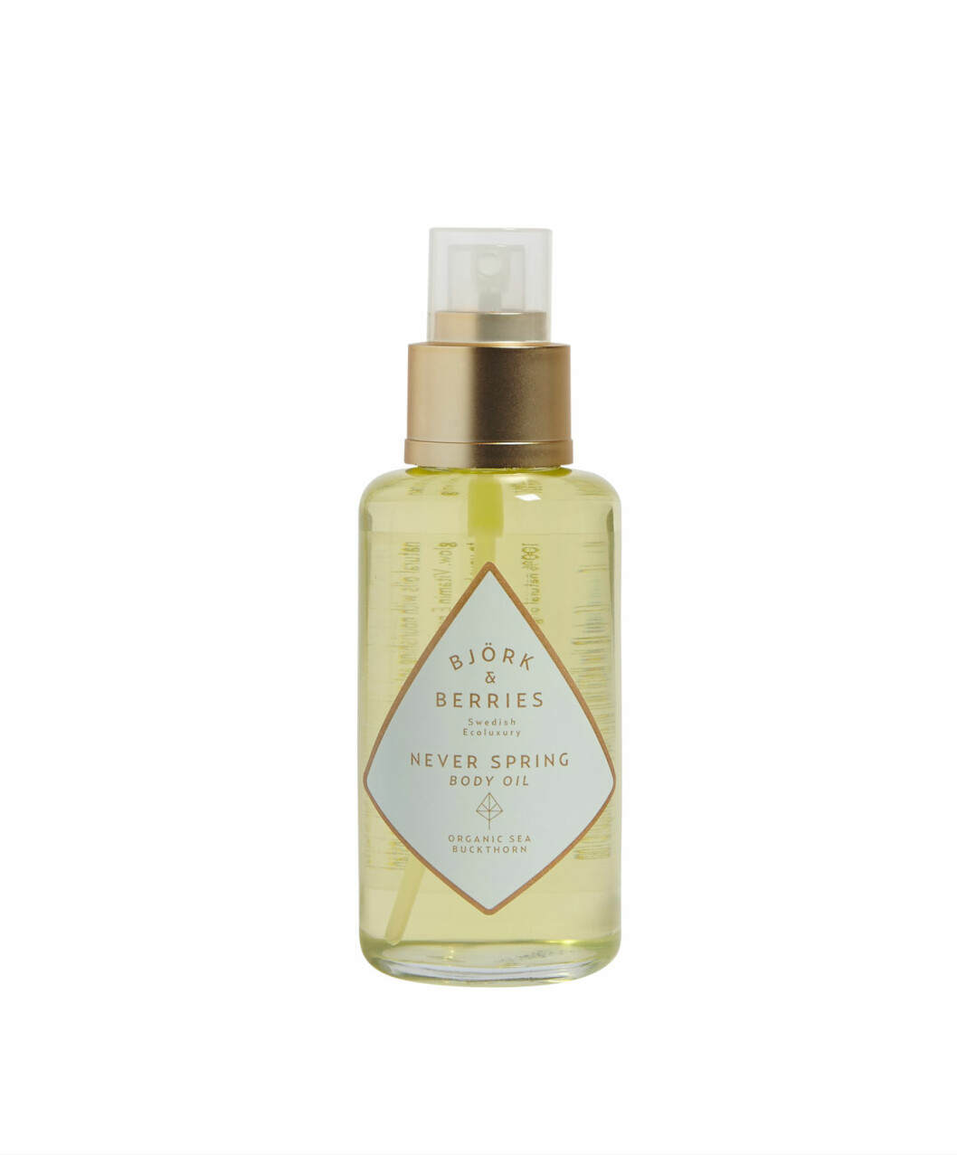 Never spring body oil från Björk & Berries