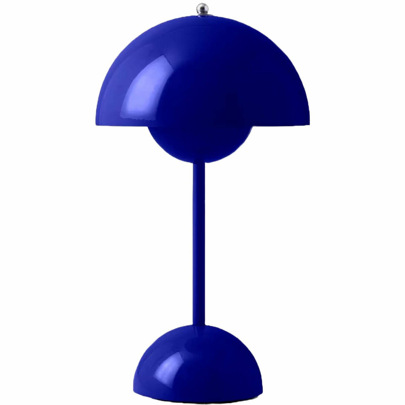 blå bordslampa