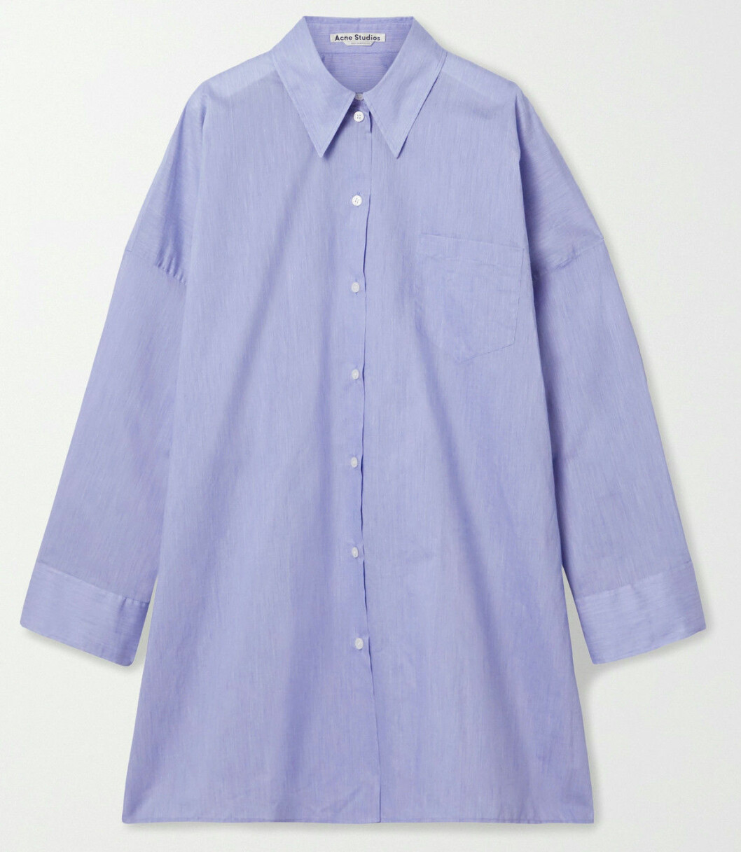 Randig boyfriend skjorta i oversized modell från Acne Studios