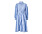 blåvit randig skjortklänning med långa ärmar och knytskärp i midjan från Ellos